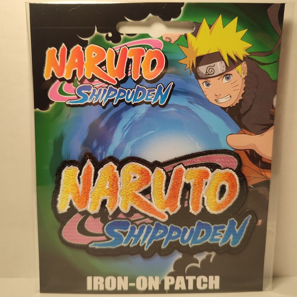 Naruto Shippuden Iron On Patch Official Anime Collectible Clothing Accessory